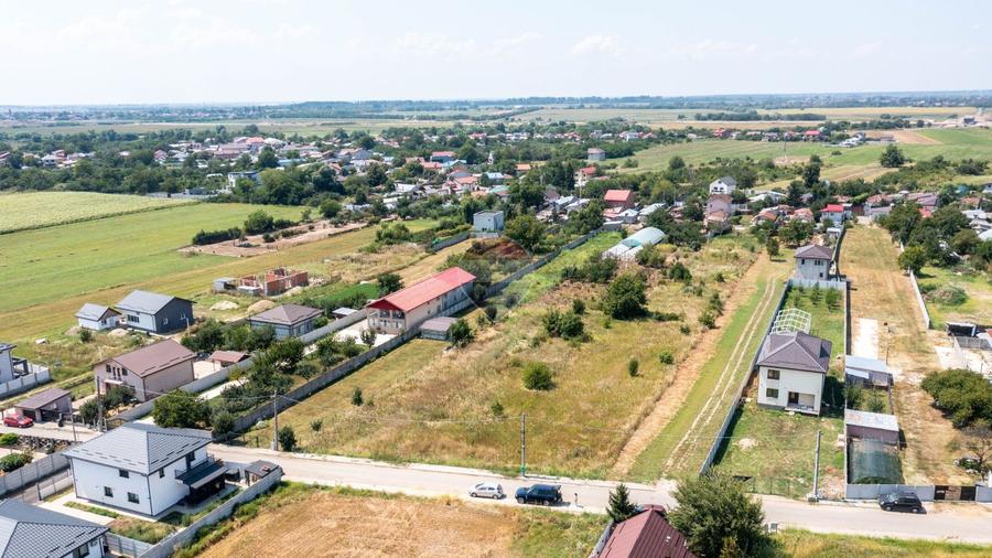 Vanzare teren intravilan 1.970 mp, Zurbaua, Ilfov/ Toate utilitățile
