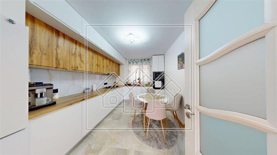 Casa individuala, 120 mp utili + 750 mp teren - mobilata, utilata -