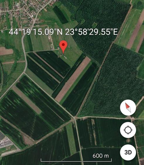 Loturi Teren Intravilan si Extravilan Pielesti/Craiova, 609mp, 23 - 29€/mp
