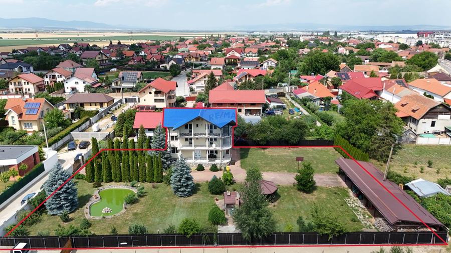 VILĂ CU IAZ ȘI 2.418 MP TEREN | GHIMBAV – LIVADA | COMISION 0%