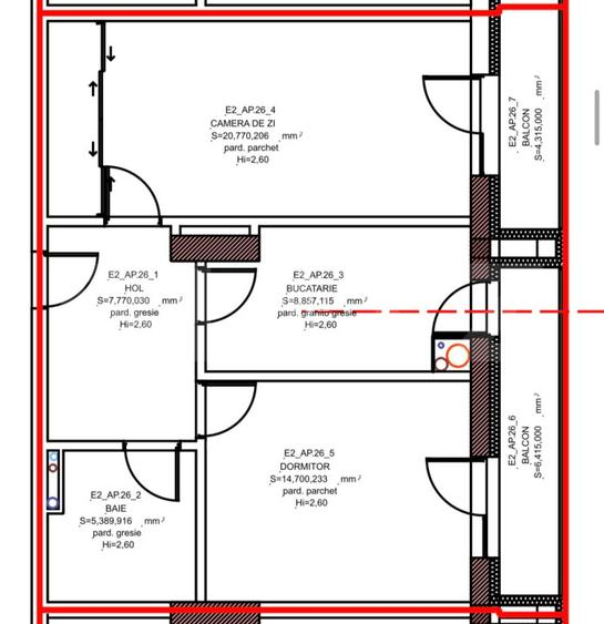 Apartament 2 camere, 57 mp, zona Tudor - 6