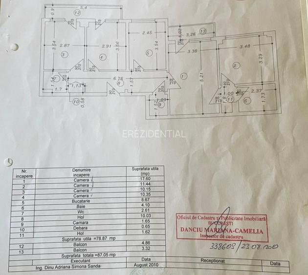 Apartament 4 camere  semidecomandat – Ghencea - 9