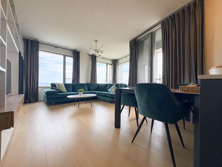Apartament modern, luminos, cu vedere panoramică superbă asupra orașului