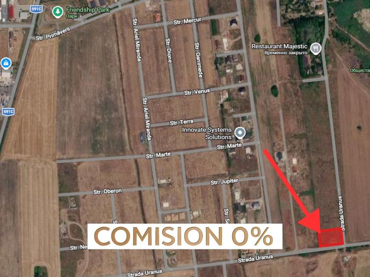 COMISION 0%, Teren 642mp, PUZ NOU, Utilitati in zona, Uranus, SACALAZ