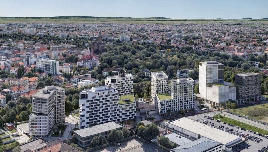 Apartament 2 camere/Birou de închiriat, parcare subterana, centru