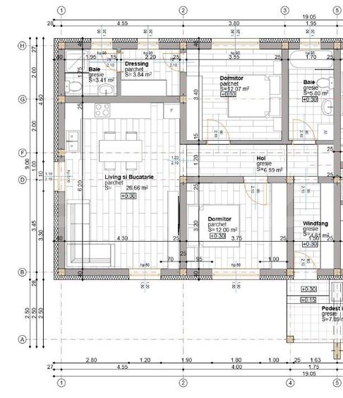 Duplex, Valea Budacului, 125000, semifinisat