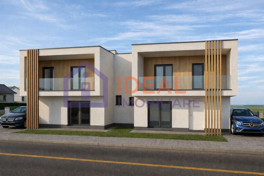 Casa cu Moderna cu 4 camere si gradina, in Selimbar