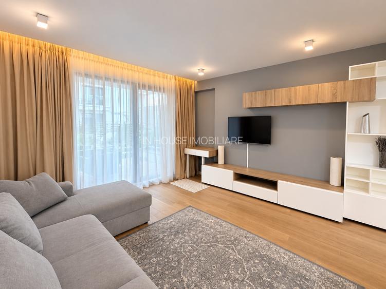 Pet Friendly | Ap 2 camere 51 m2 + Terasa 35m2 + Parcare | One Herastrau Plazza