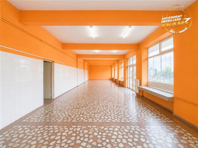 Spatiu comercial vitrinat, cu dublu acces 257 mp Sfantu Gheorghe