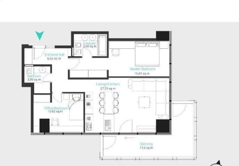 APARTAMENT LUMINOS ORIENTAT SPRE SUD I MALL PROMENADA