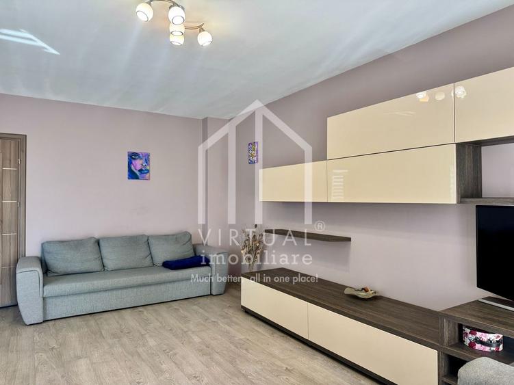 Apartament cu 3 camere, 70mp utili + 2 balcoane, etaj 3/4 - Turnisor