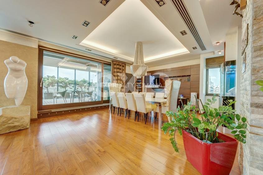 Penthouse 5 camere de vanzare -Nordului stradal + 800 mp teren in jurul blocului - 7