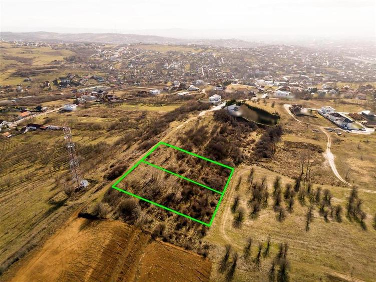 RECO Teren intravilan- panorama asupra orasului -str. Caisilor