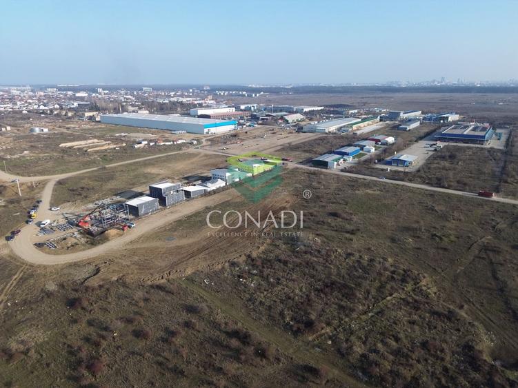 Teren de vanzare cu autorizatie pentru 2 hale - Otopeni - 10.000 mp