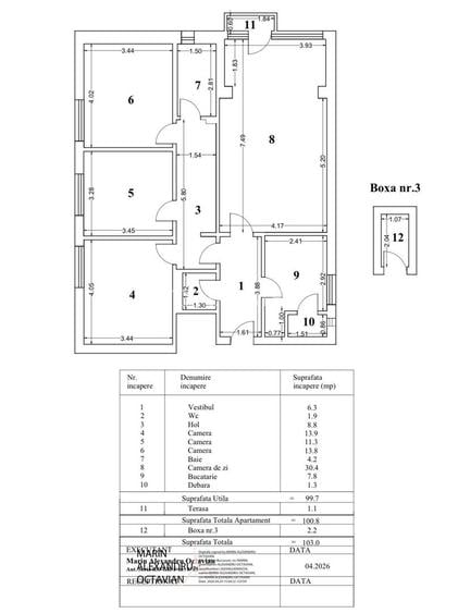 De vanzare 4 camere, curte exclusivă 250 mp, Str. Uruguay - Bucuresti - 1