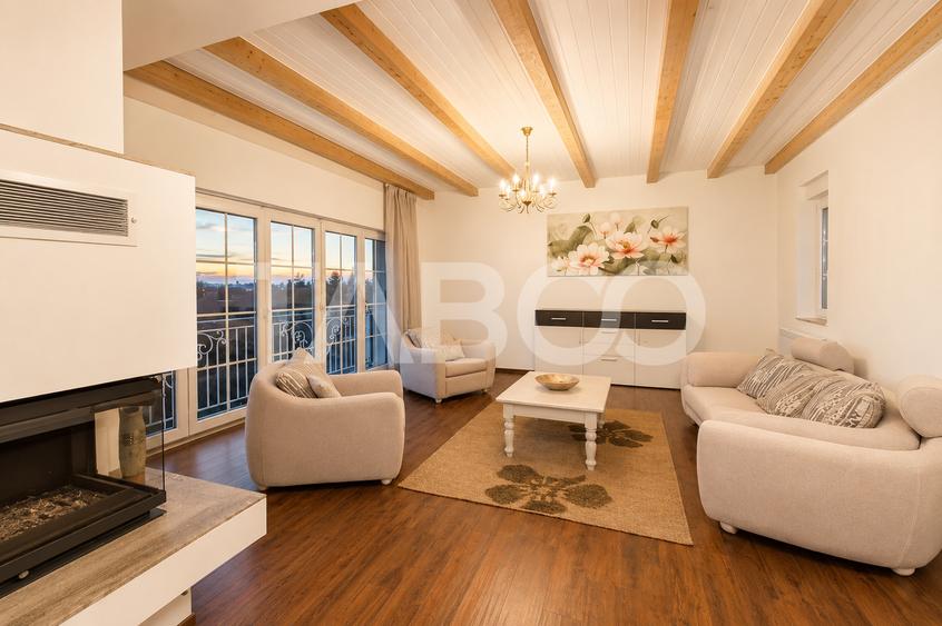 Penthouse 4 camere de inchiriat in Sibiu zona Calea Dumbravii