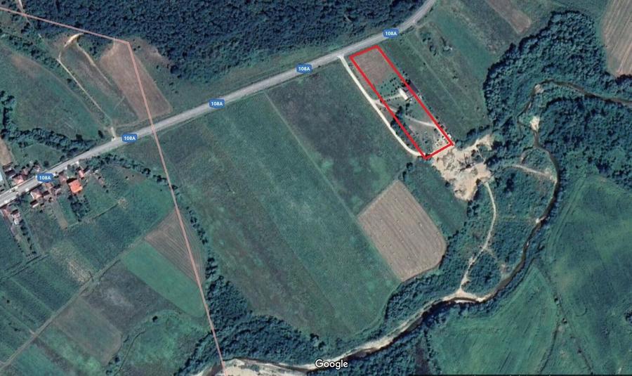 Teren extravilan 5.800 mp – Prodanesti, com. Creaca, jud. Sălaj