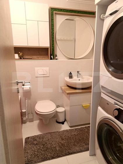 Apartament 3 camere, decomandat, 2 bai, mobilat si utilat complet, Tractorul
