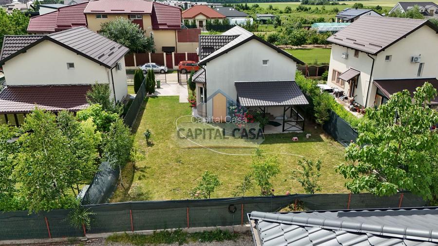 Vilă superbă de închiriat în Corbeanca (Sat Stratu) – Curte generoasă - 16