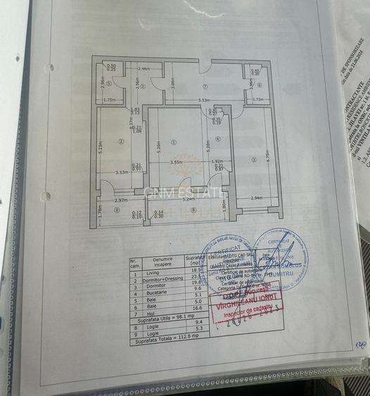 3 Camere 113 m.p | Parcare  | Bloc Nou - Zona Unirii - 11