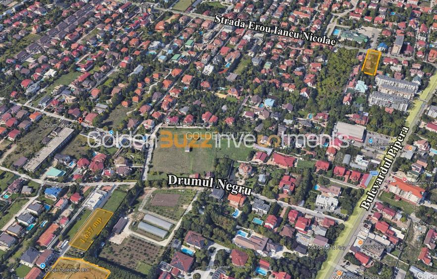 Teren de vânzare – Iancu Nicolae / Drumul Negru | 1.637 mp - 3