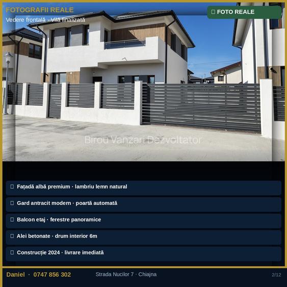 Casa de vanzare Chiajna Promenada 264-420mp teren - 3