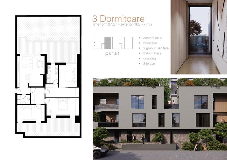 20 apartamente noi cu 3 camere in proiectul CC Homes: www.cchomes.ro