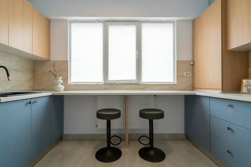 Apartament 2 Camere Tip Studio | Design Luminos| Militari Residence