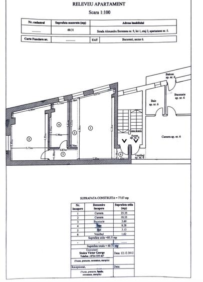 Apartament 2 camere, Metrou Grozăvești – mobilat și utilat complet
