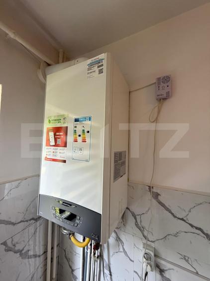 Apartament zona linistita, 2 camere, decomandat, centrala proprie noua