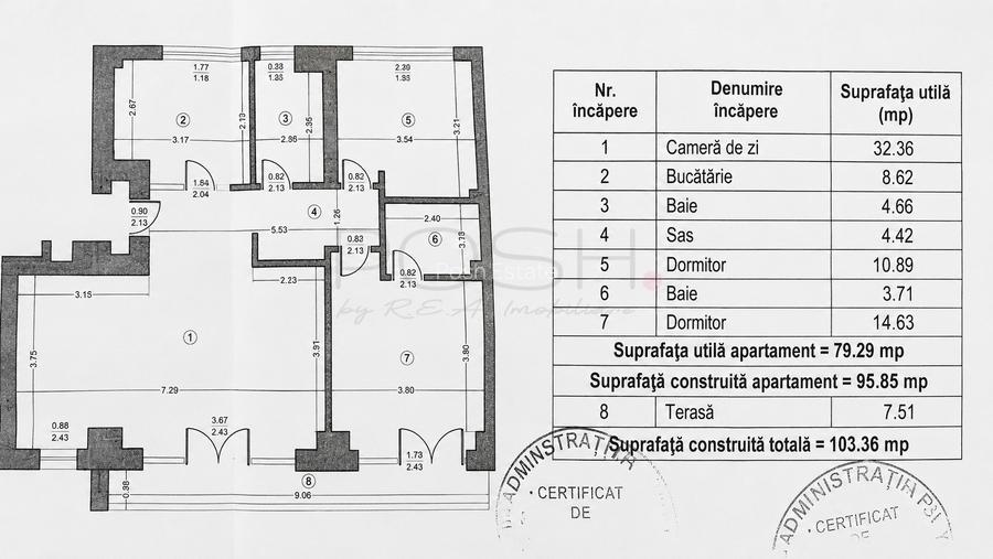 3 camere, parcare inclusă, Parcul Kiseleff - 13