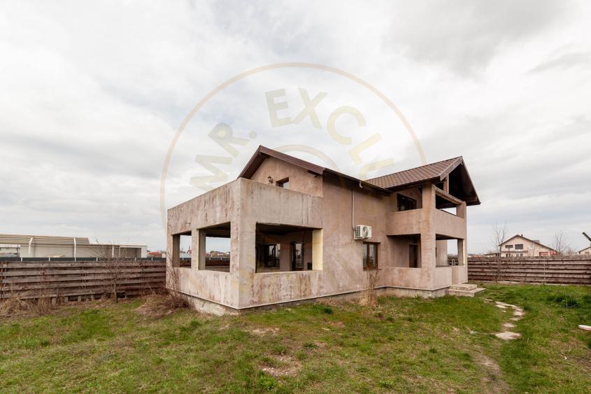 Casa P+M, 120mp utili, teren 477mp, Bradu, AG