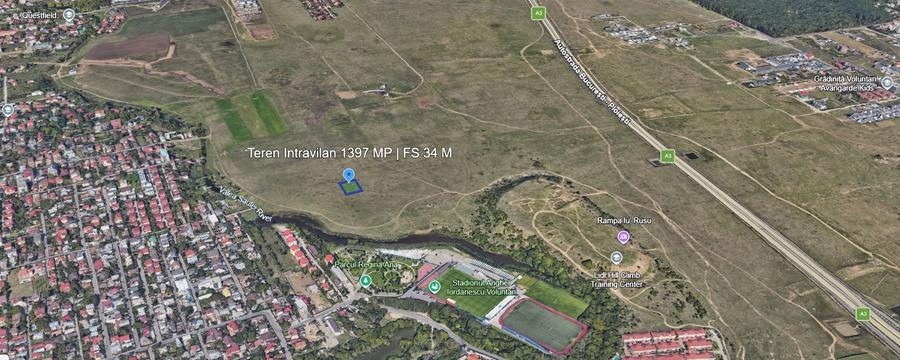 De Vanzare Teren Intravilan 1397 MP Pipera Zona Noua Dezvoltare Valea Saulei