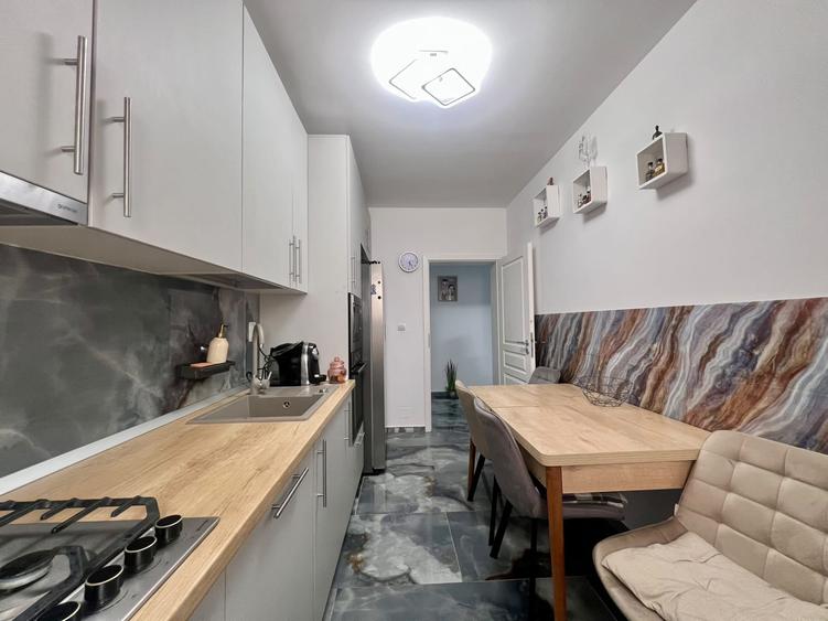Apartament 2 camere, decomandat 55mp utili + curte 51 mp - Calea Urseni