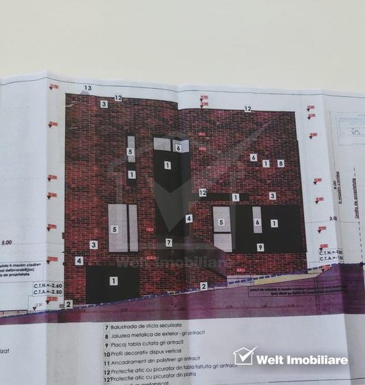 Teren autorizat casa individuala S+P+E, Europa, Cluj-Napoca