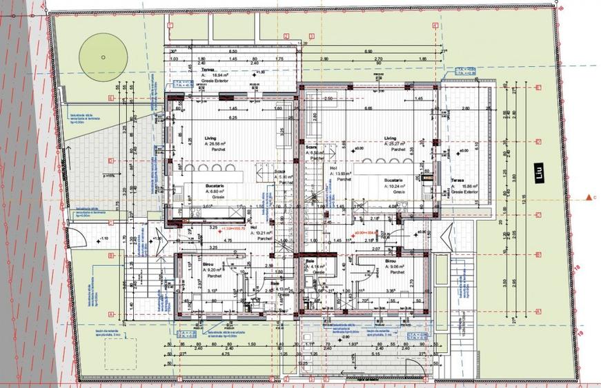 Proiect nou! Casa Nzeb tip duplex 191mp util | 280 mp teren| Borhanci