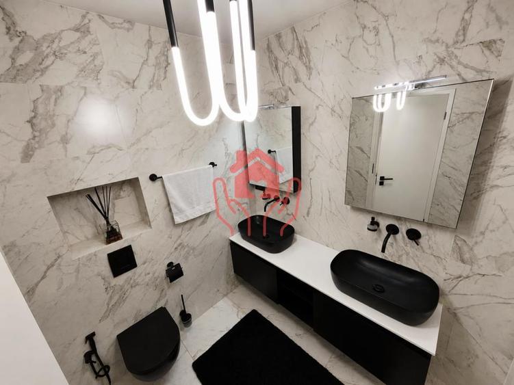 BANEASA (Dobrogeanu Gherea)-3 camere mobilat luxury, bloc boutique, 2 parcari!