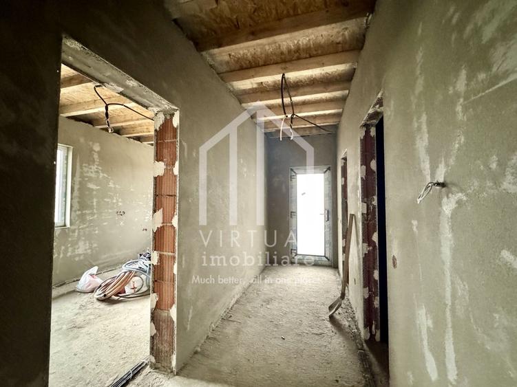 Casa individuala cu 3 camere, 91mp utili, 478mp teren, Cristian