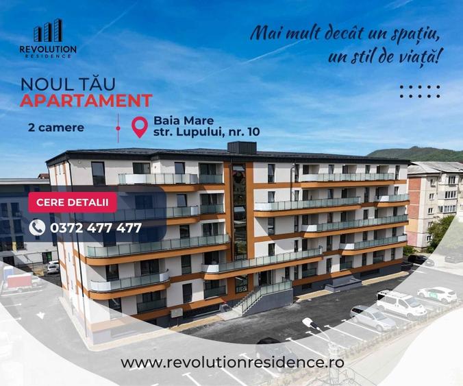 NEW! COMISION 0% - Apartament finisat cu 2 camere - Lupului 10, Baia Mare