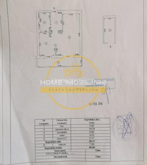 🏠Apartament 1 cam, 47MP, etaj P // 📍Păcurari - 16