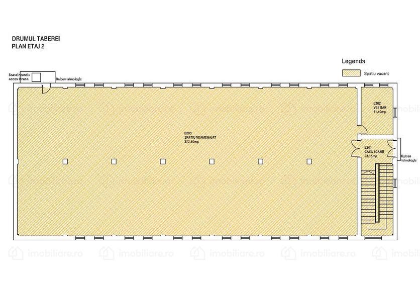 Spatiu comercial generos de 1050mp utili, in Drumul Taberei.