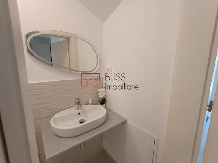 Casă mobilată cu 3 camere și curte privată