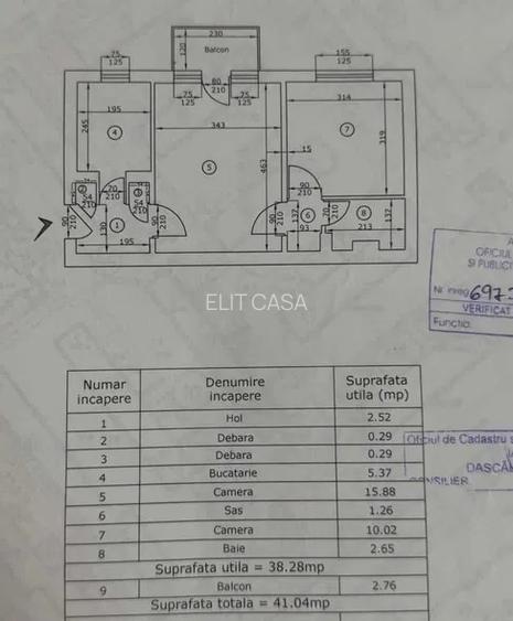 Apartament cu 2 camere, etaj intermediar, zona Mircea cel Batran - 8