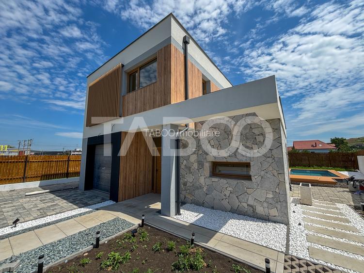 Casa individuala premium cu piscina exterioara si curte in Sannicoara - 4