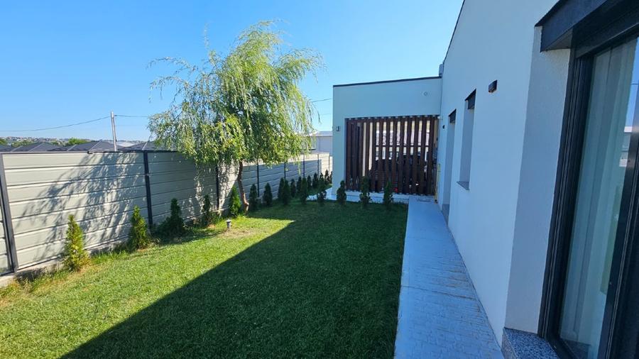 Casă modernă parter | stil minimalist - complet mobilată și utilată