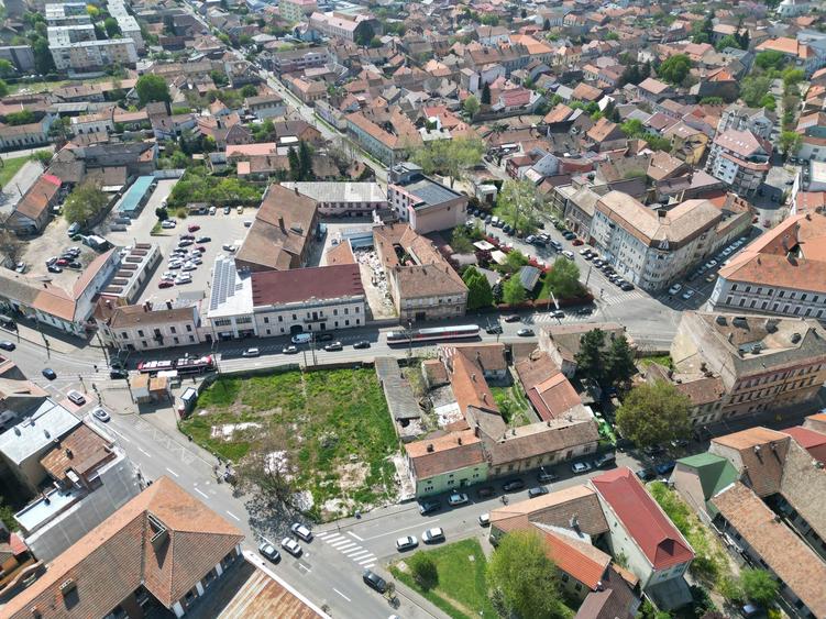 Teren intravilan 608mp în centrul orașului Arad