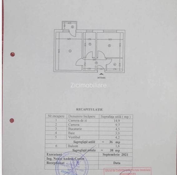 Apartament 2 camere | Drumul Taberei – Râul Doamnei | 38 mp | Mobilat și utilat - 8