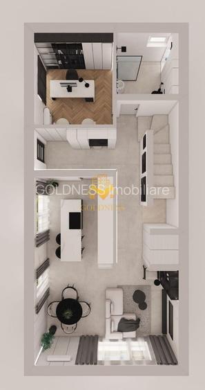 Duplex semifinisat, Dambul Rotund Zona SC Emil ISAC,Alexandru Odobescu - 12