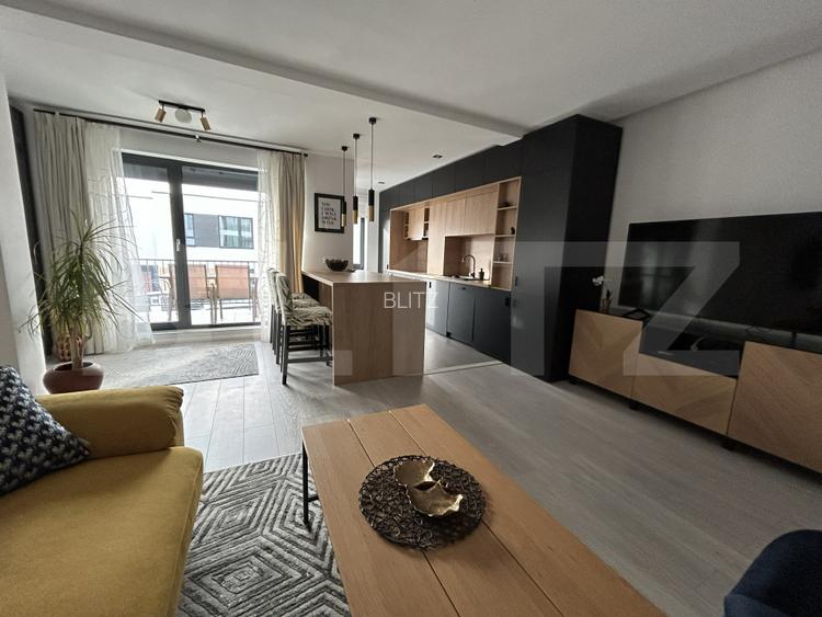 Apartament deosebit: 3 camere, terasă și 2 parcări incluse - 9