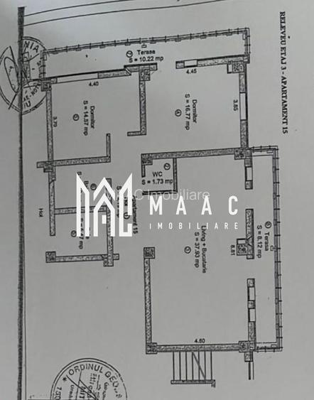 Apartament 3 camere | Decomandat | Etaj 3 | Calea Dumbravii - 8